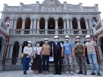 中市古蹟聚奎居修復　早期「洗衣窟」重現